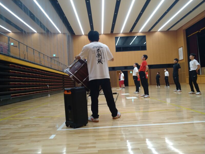 Image for the Tweet beginning: 今日の練習の様子です！
今週はアリア碑文谷応援があるので、全力で練習していきます🔥
#本郷学園 #本郷高校 #本郷中学校 #本郷学園応援団 