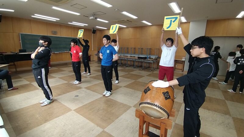 Image for the Tweet beginning: 今日は久しぶりの練習がありました！
そして、明日にはアリア碑文谷応援があります✨️
最高の演技ができるよう、全力を尽くします🔥

#本郷学園 #本郷高校 #本郷中学校 #本郷学園応援団 