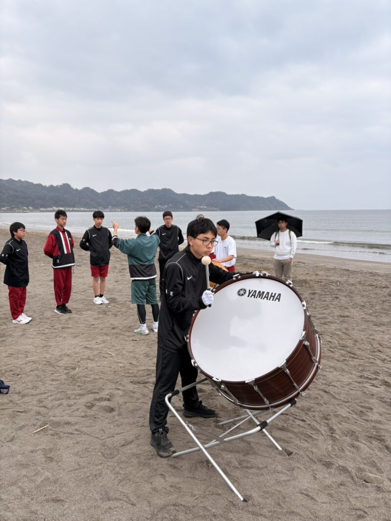 Image for the Tweet beginning: 今日の合宿の様子です！
今日は旗手隊、鼓手隊分かれて練習しました！
明日も頑張ります！

#本郷学園 #本郷高校 #本郷中学校 #本郷学園応援団 