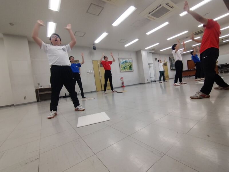 Image for the Tweet beginning: 今日は明後日の「第24回染井よしの桜祭り」に向けて練習しました！🌸

#本郷学園 #本郷高校 #本郷中学校 #本郷学園応援団 