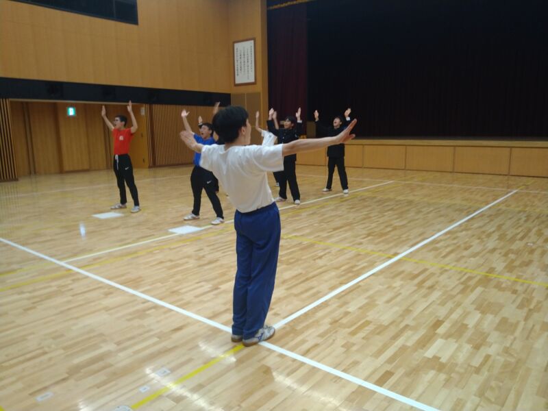 Image for the Tweet beginning: 今日の練習の様子です！
今日から体育祭に向けた組団練習が始まりました！

#本郷学園 #本郷高校 #本郷中学校 #本郷学園応援団 